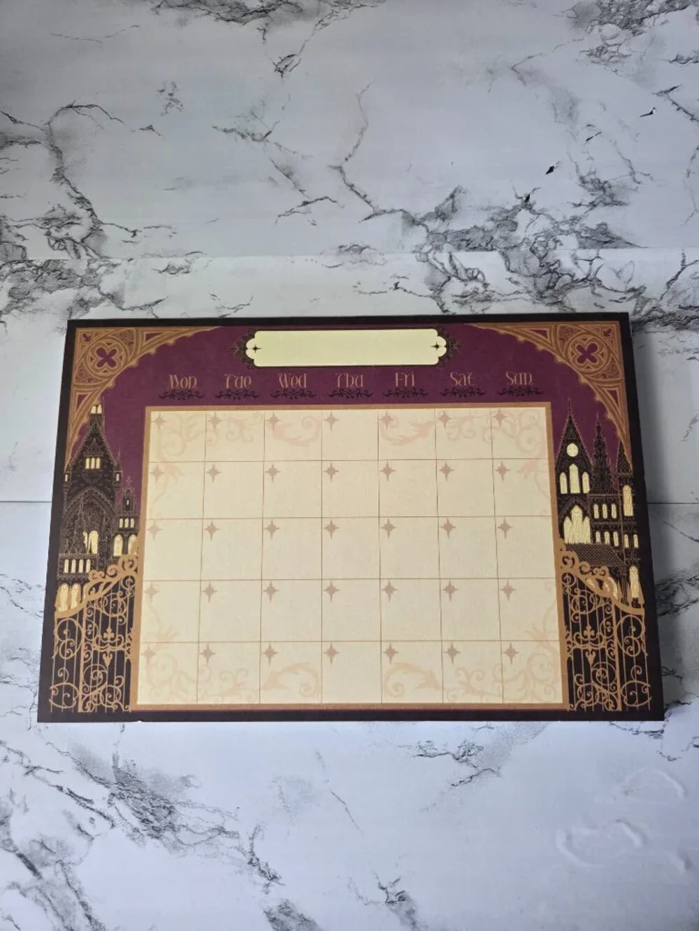 Fairyloot Immortal Consequences Inspired Monthly Memo Pad